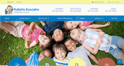 Desktop Screenshot of pediatric-associates.org
